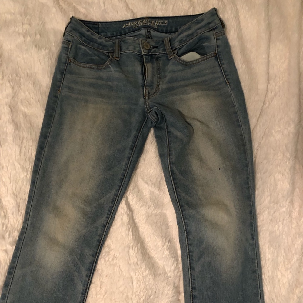 high waisted jeans